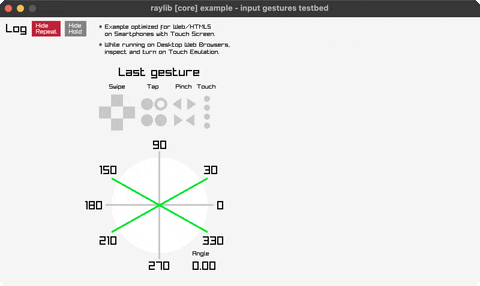 gestures-testbed