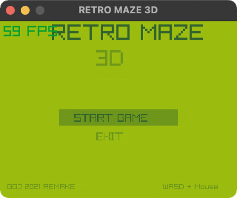 retro-maze-3d