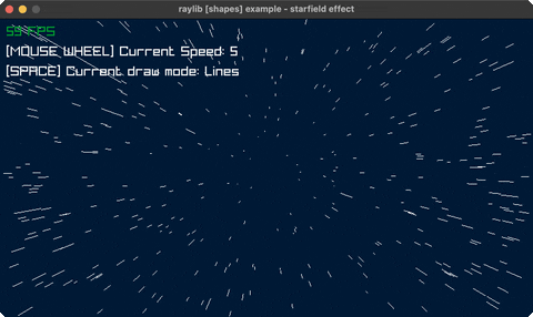 starfield-effect