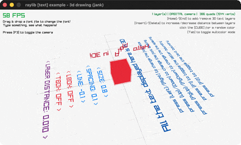 text-3d-drawing